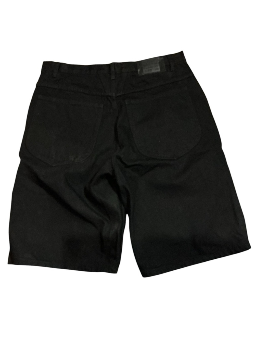 Vintage Marithe Francois Girbaud Men Black Denim Shorts - Picture 3 of 11